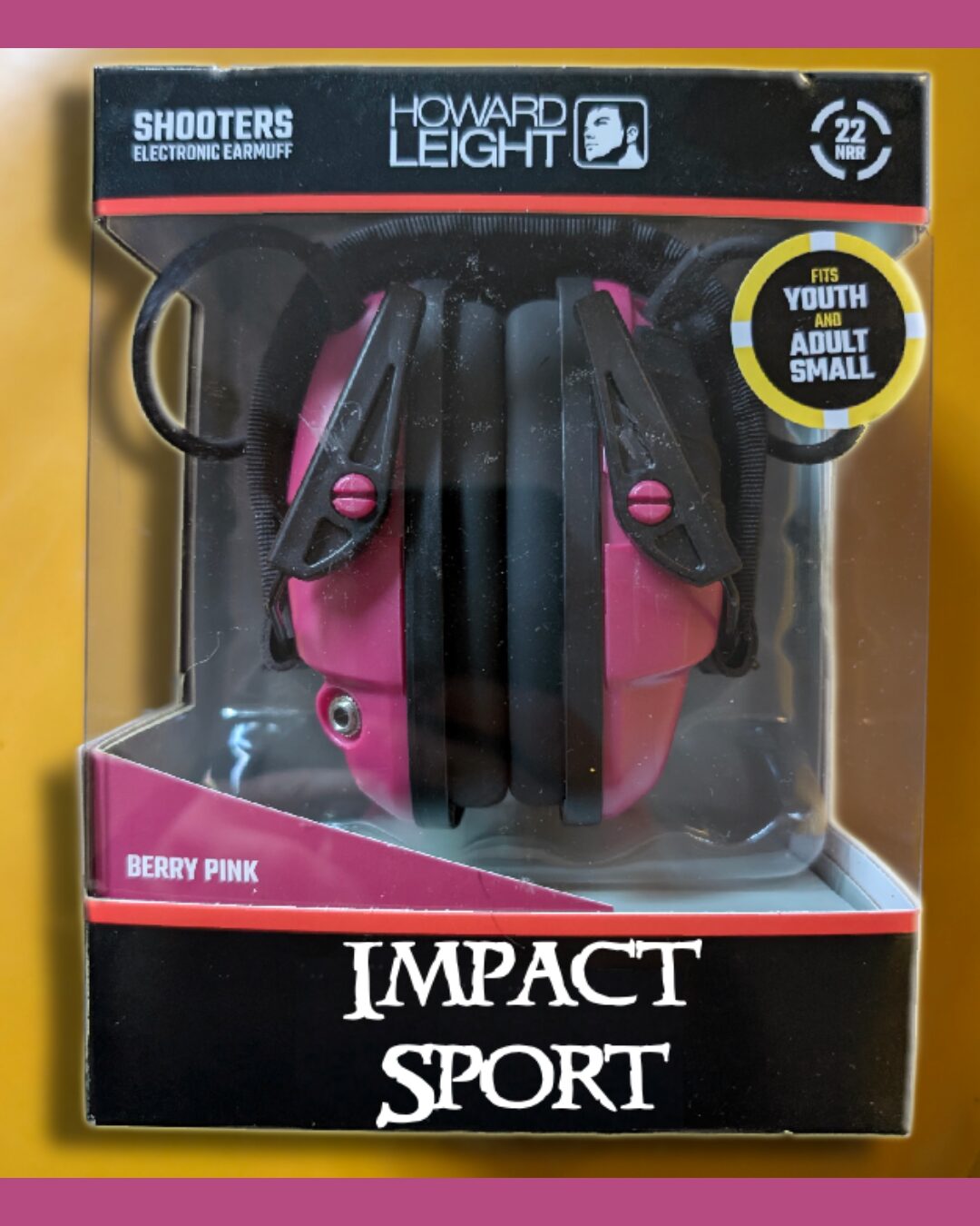 Wooo bright pink. Your favorite color. 